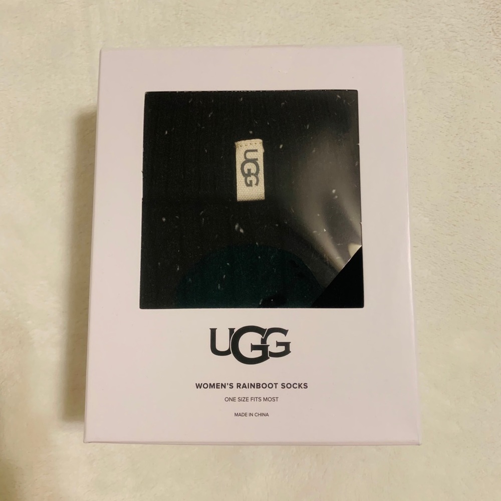 UGG rain boot socks